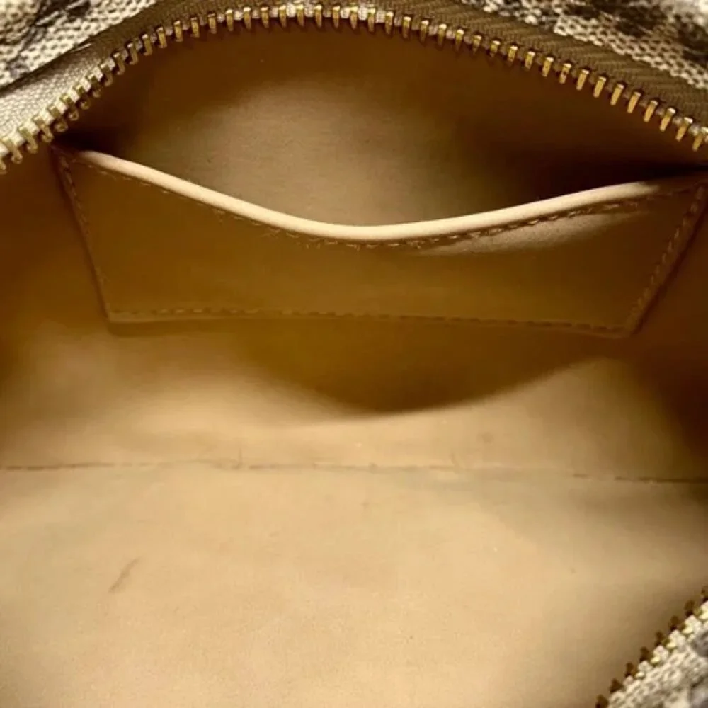 Michael Kors Belt Bag Fanny Pack Signature MK Brown Tan Crossbody Purse L/XL EUC